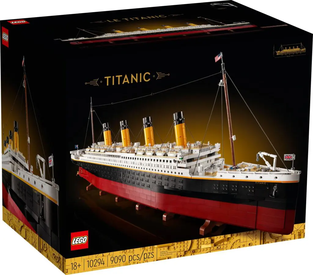LEGO ship building kit