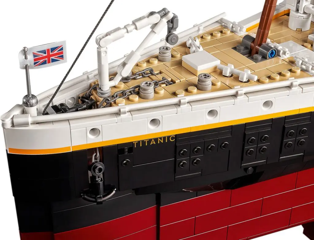 LEGO Titanic set detail view