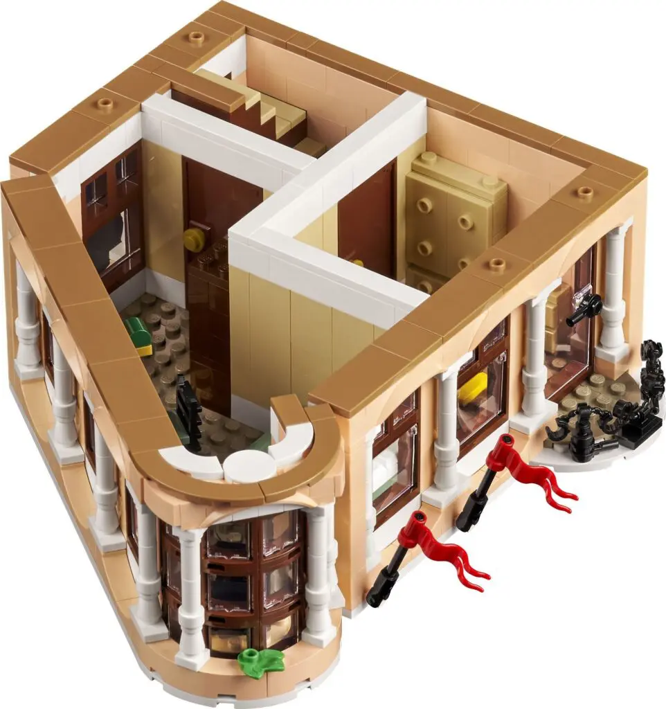 Detailed Lego architectural design model