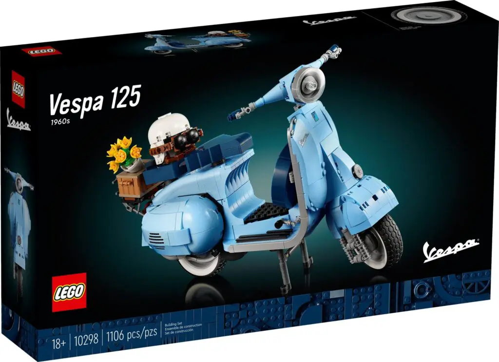 LEGO Vespa 125 set box