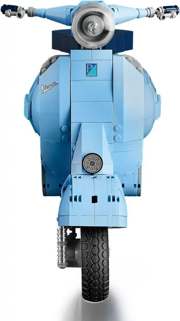 LEGO Vespa model in blue