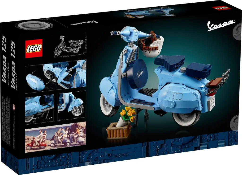 LEGO Vespa 125 set box