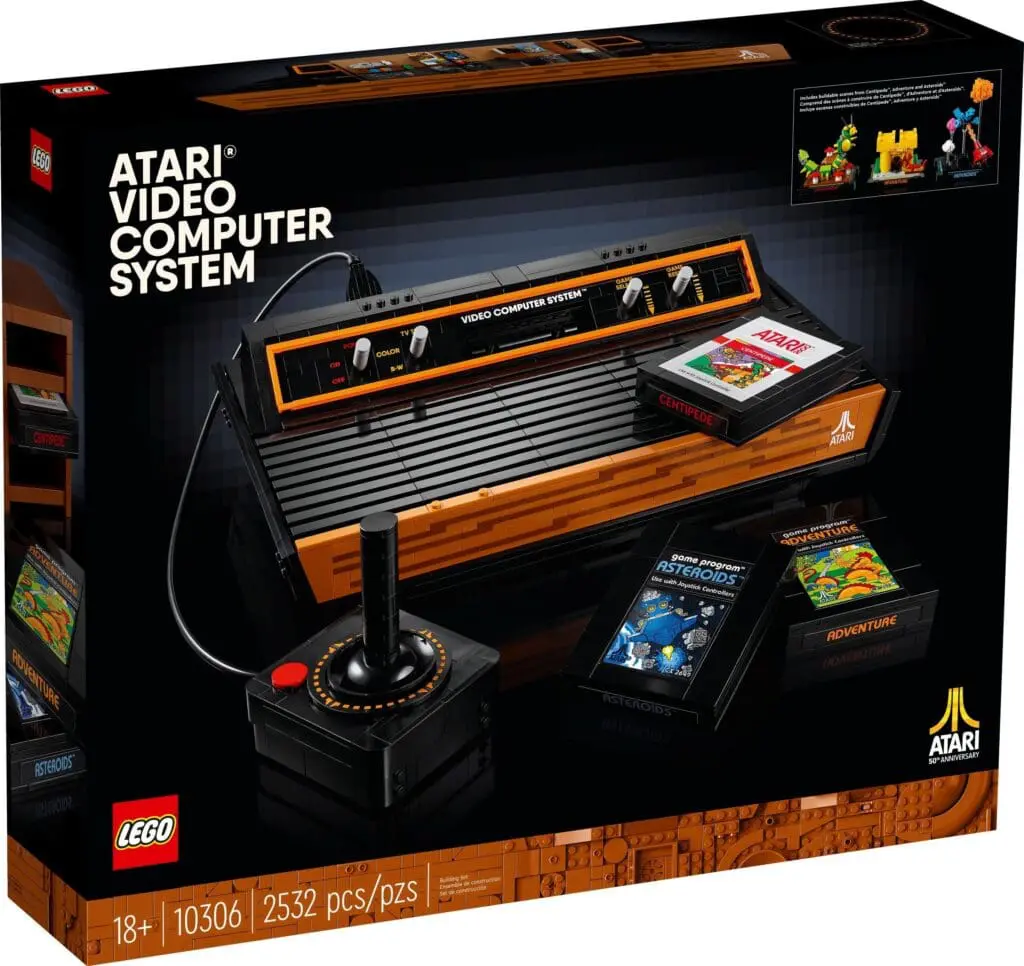 LEGO Atari Video Computer System box