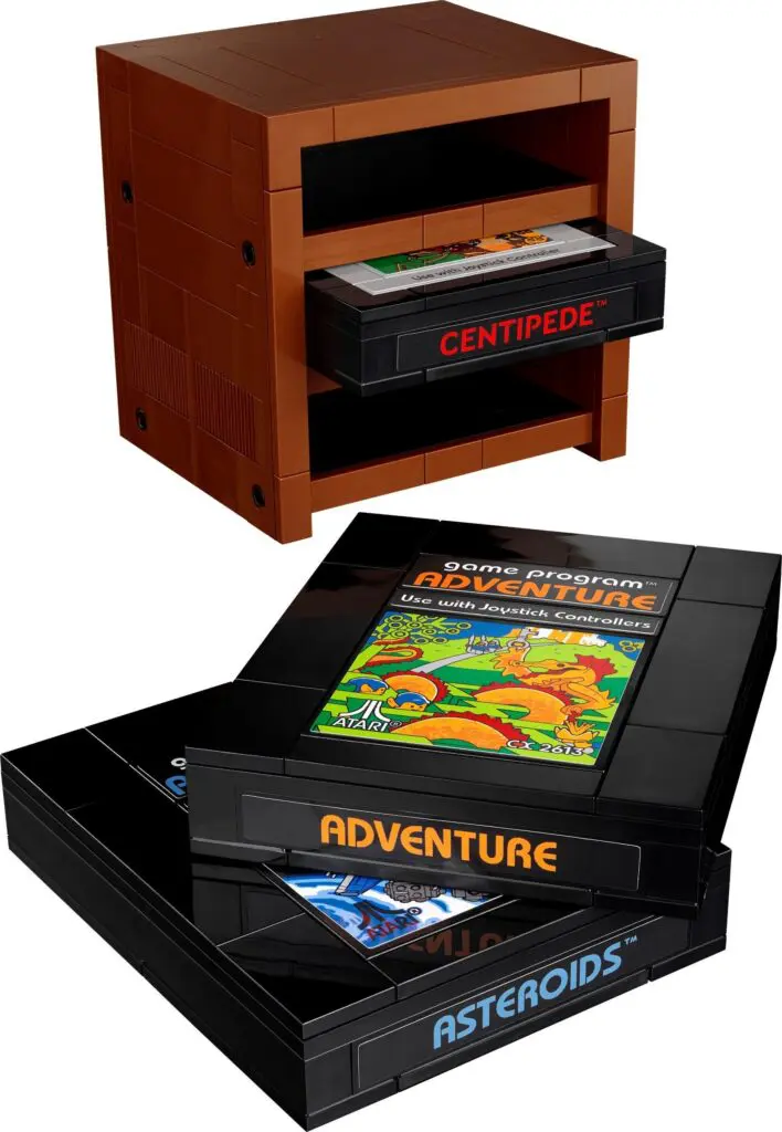 Classic video game storage display