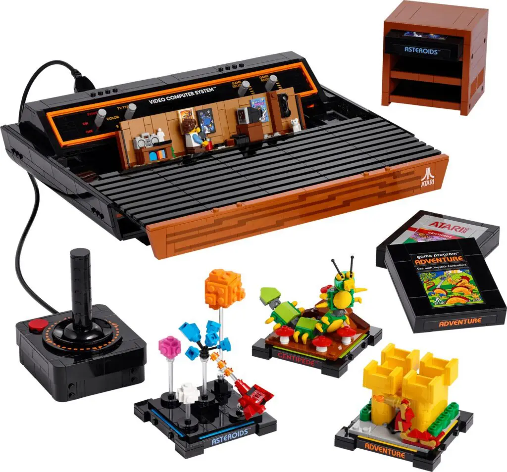 Retro gaming console and accessories