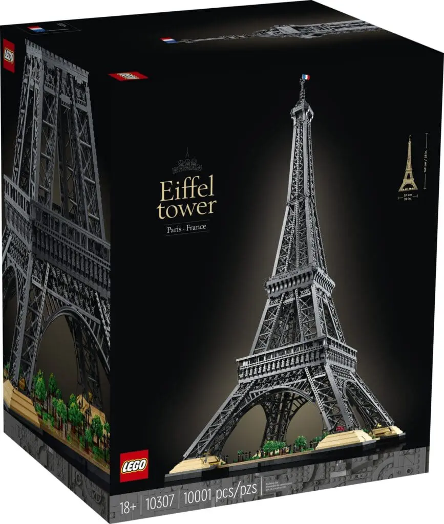 LEGO Eiffel Tower set box