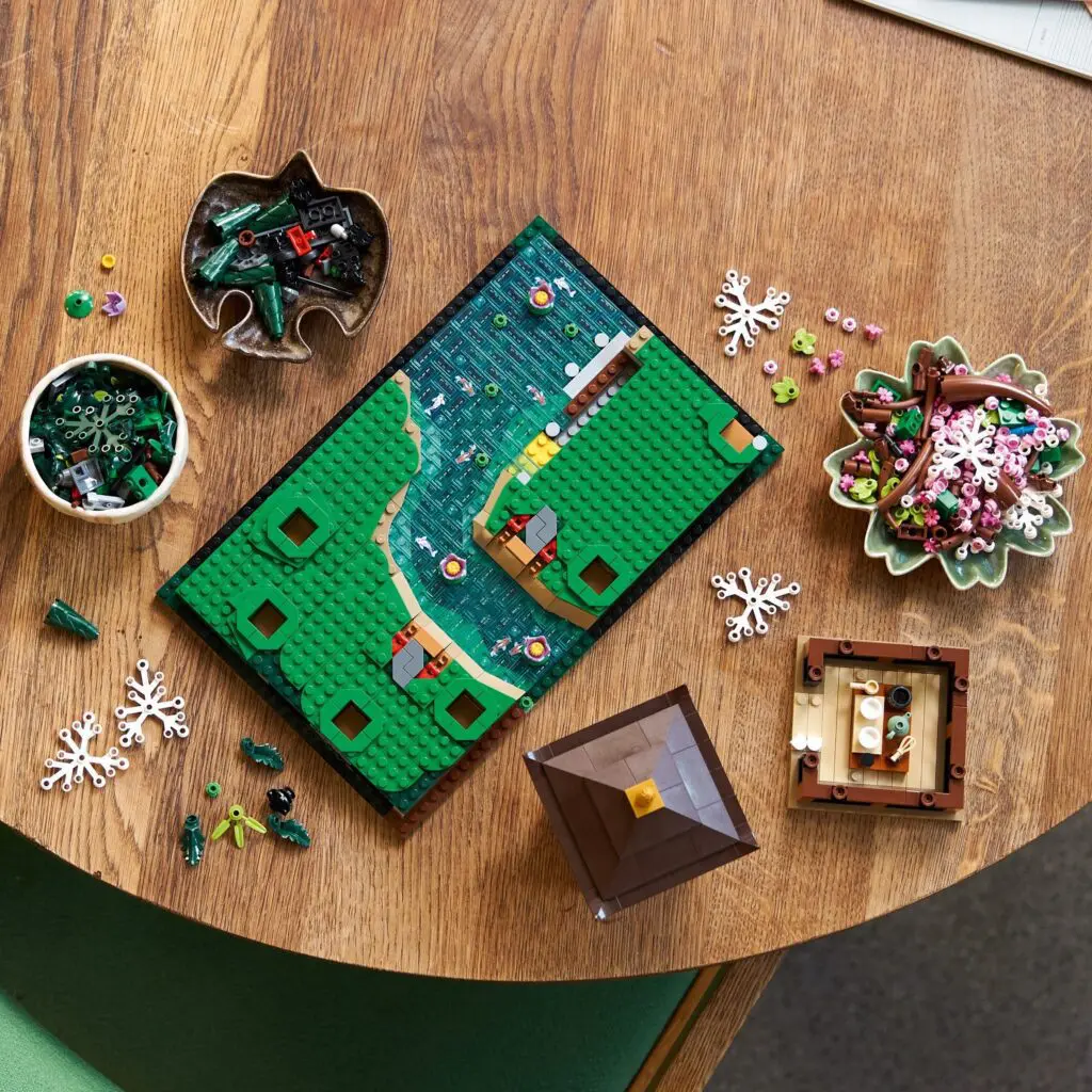 LEGO building set with accessories
