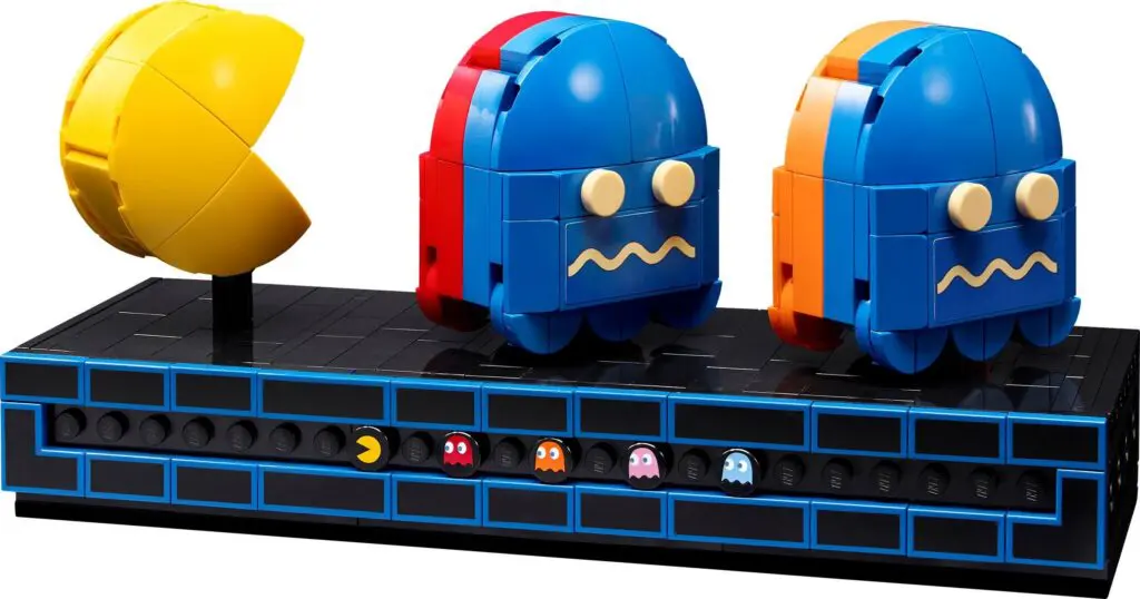 Colorful Pac-Man Lego build