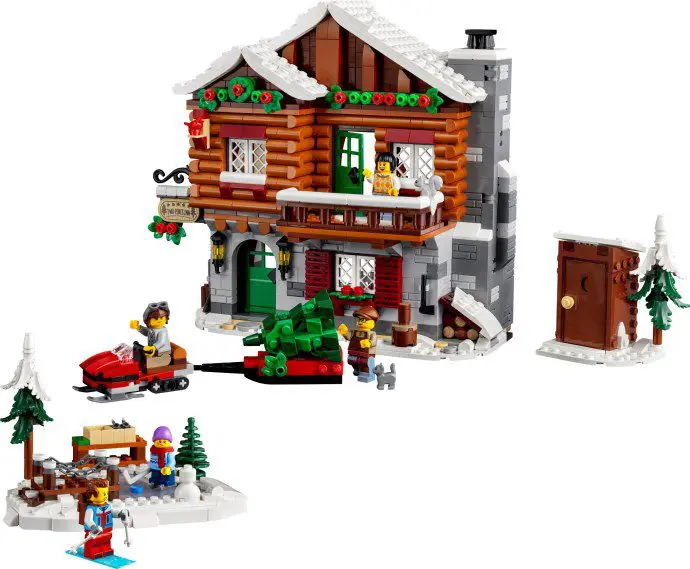 Miniature Christmas house and activities