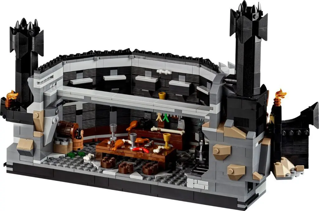 LEGO medieval banquet hall set