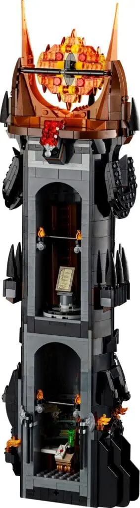 Detailed LEGO model of dark tower