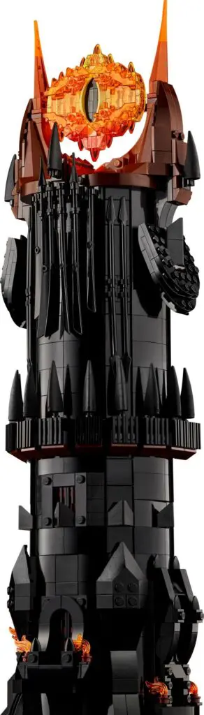 Fantasy LEGO structure with glowing eye