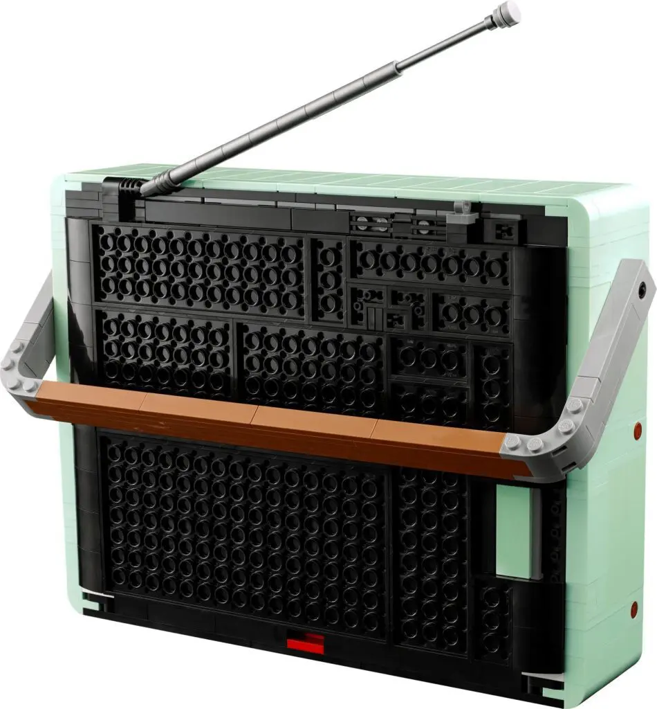 LEGO radio with antenna