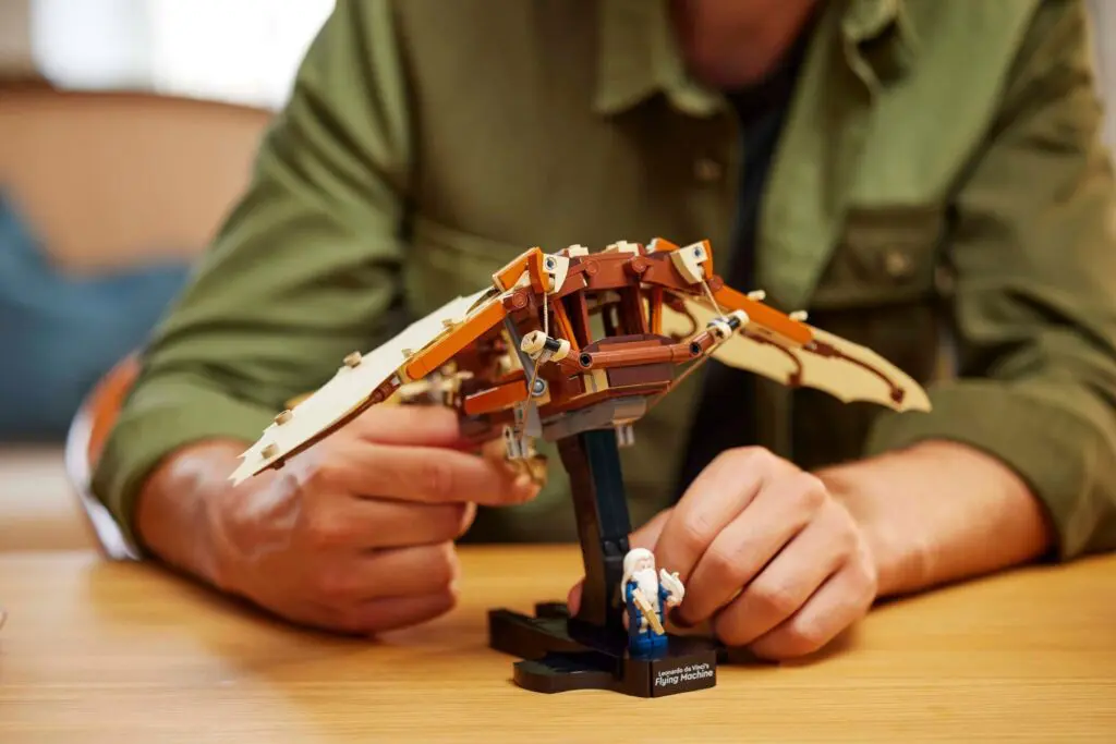 LEGO model of a flying machine