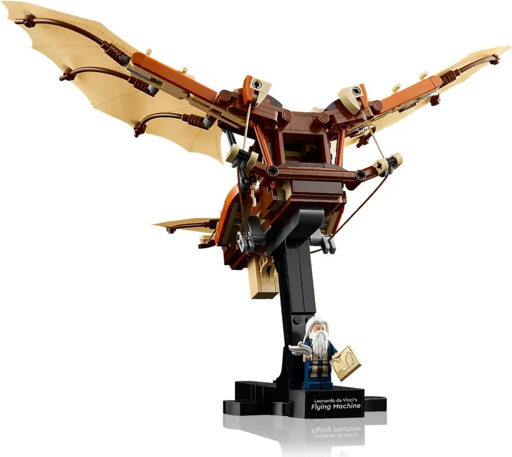 Model of Leonardo's flying machine toy