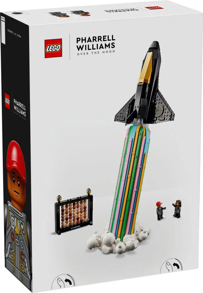 LEGO space shuttle toy box
