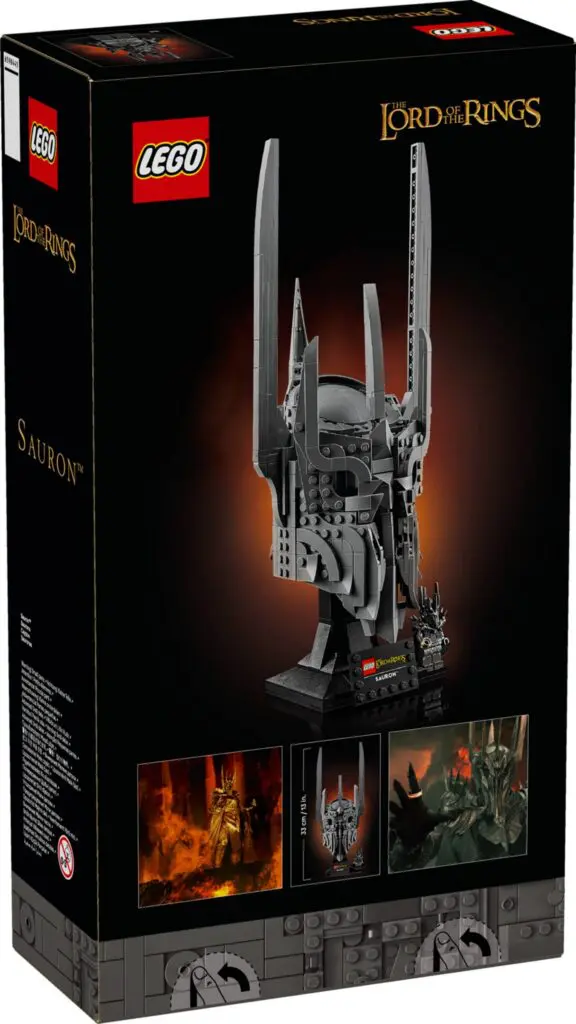 LEGO Lord of the Rings Sauron set box