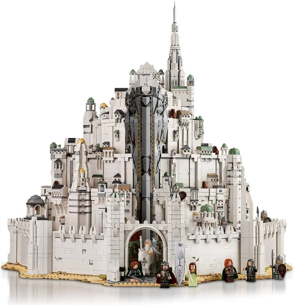 Intricate Lego architectural model