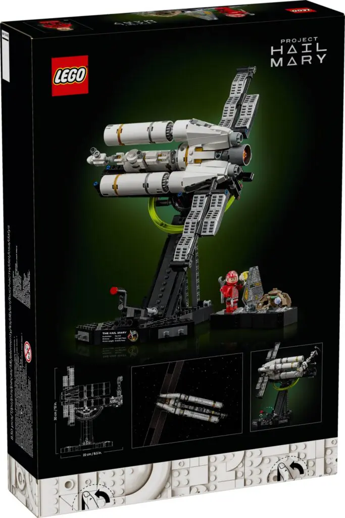Project Hail Mary LEGO construction kit box