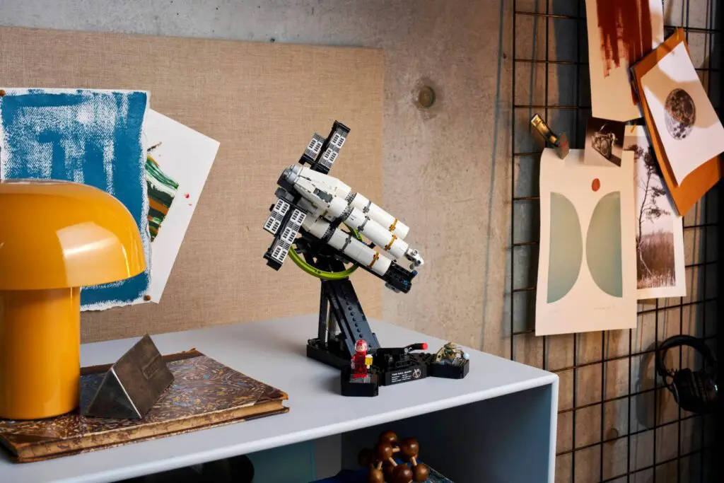 Art and decor in creative workspace