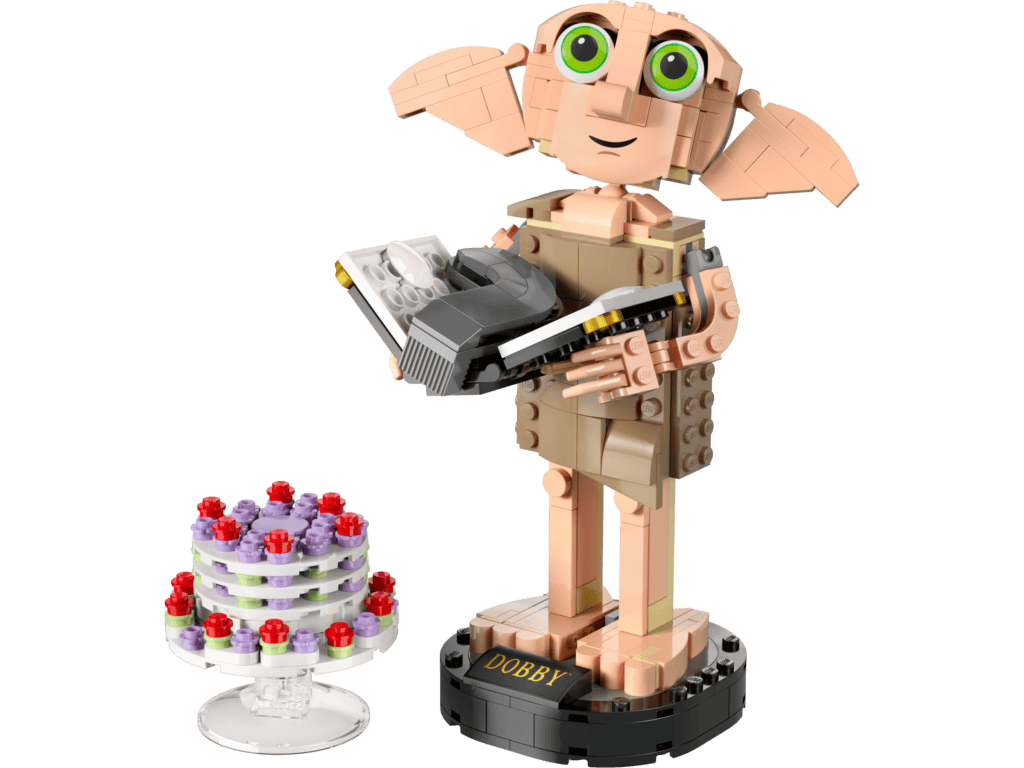 LEGO figure holding a book