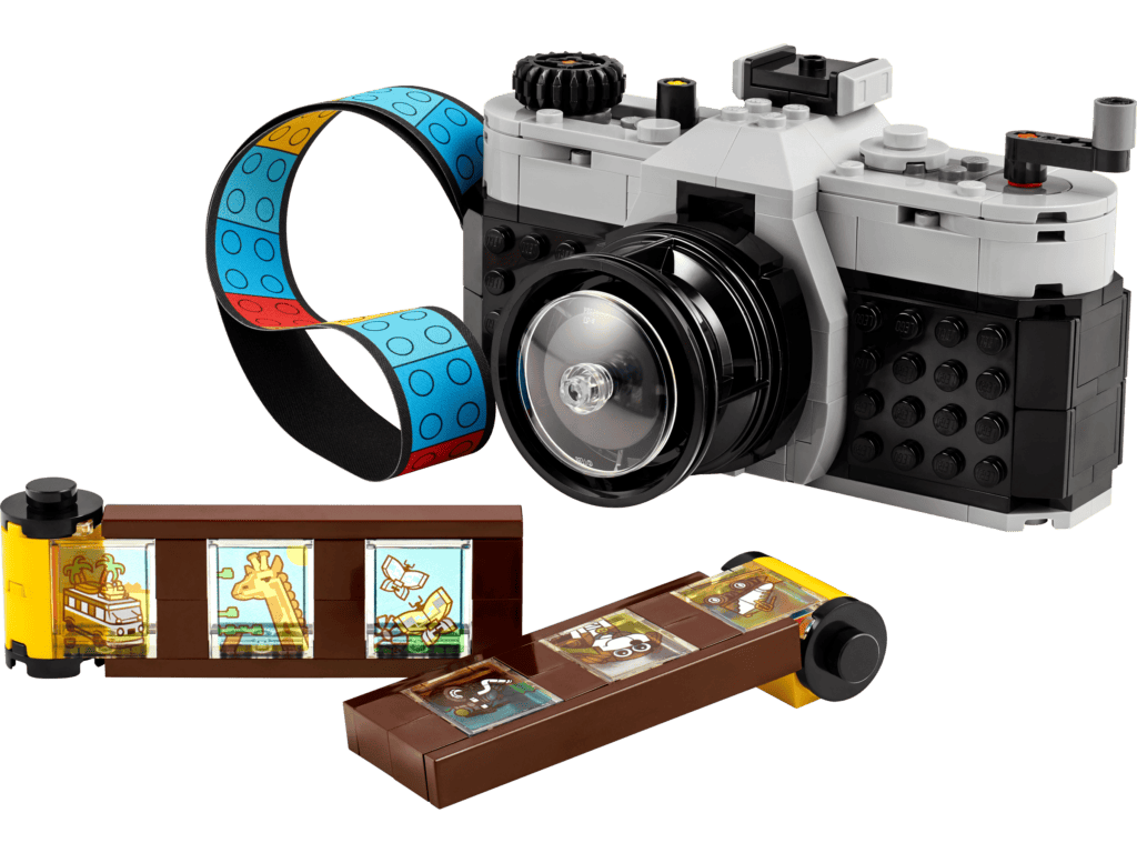 Creative toy camera and film design