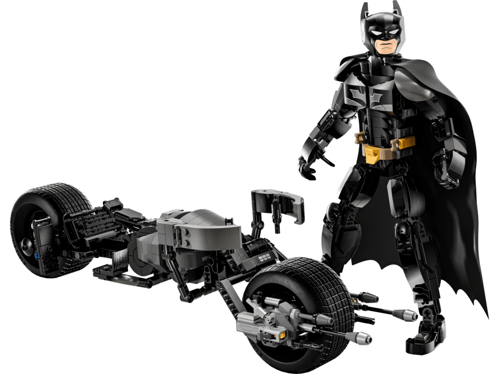 LEGO Batcycle and Batman action figure