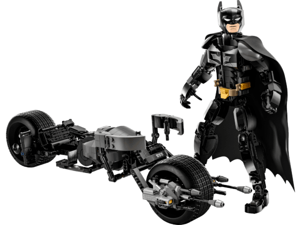 Batman Construction Figure and the Bat-Pod Bike