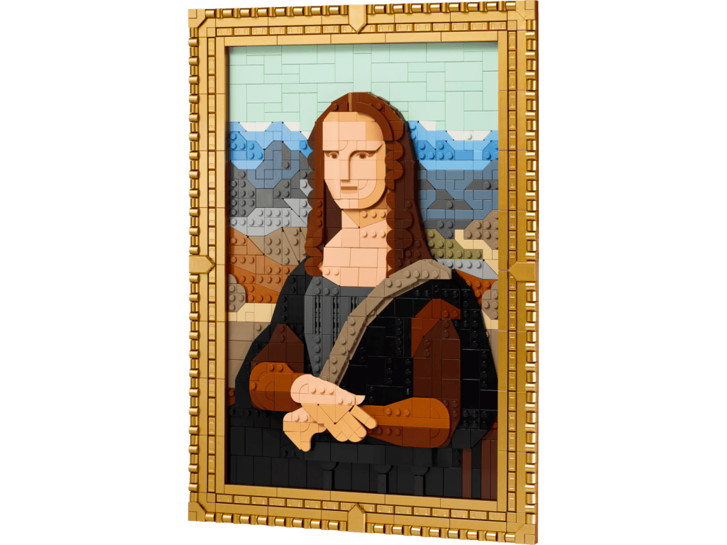 Famous painting in LEGO form