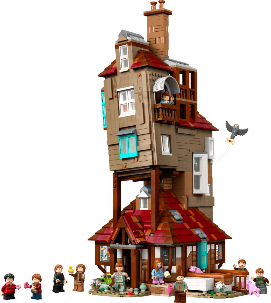 Colorful Lego building and figures