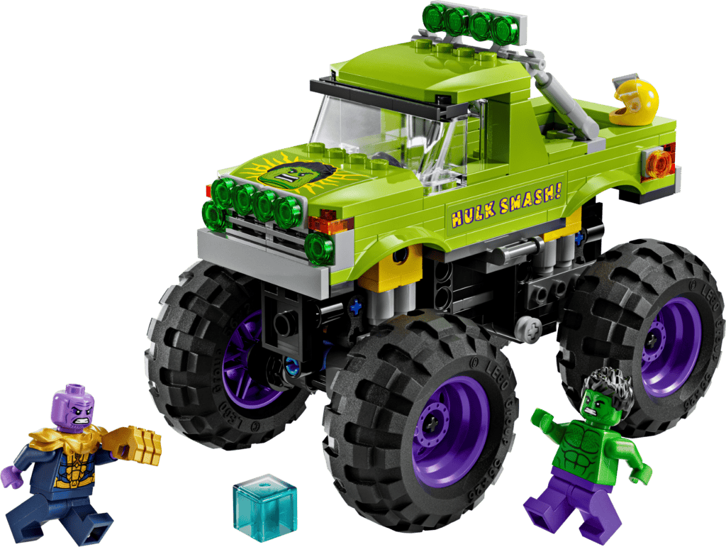 LEGO set featuring Hulk and Thanos