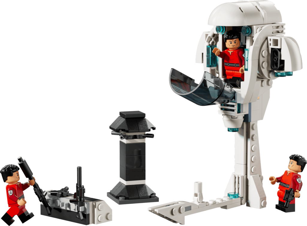 Futuristic LEGO set with detailed figures