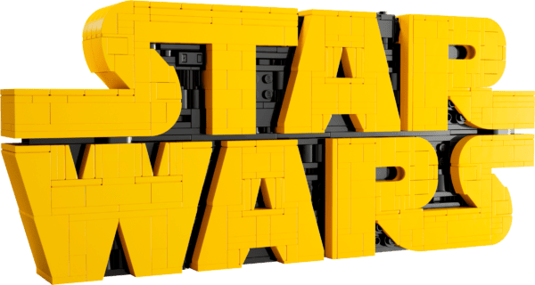 Brick-Built Star Wars Logo