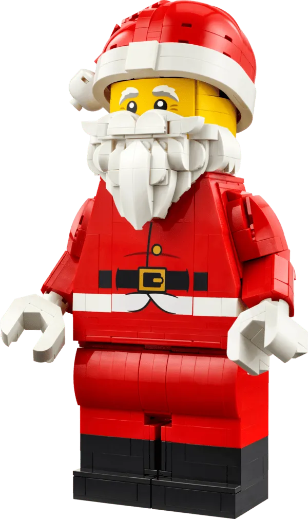 Up-Scaled Santa Minifigure