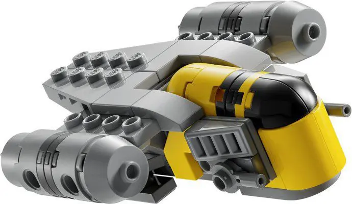 Small spacecraft made from LEGO bricks