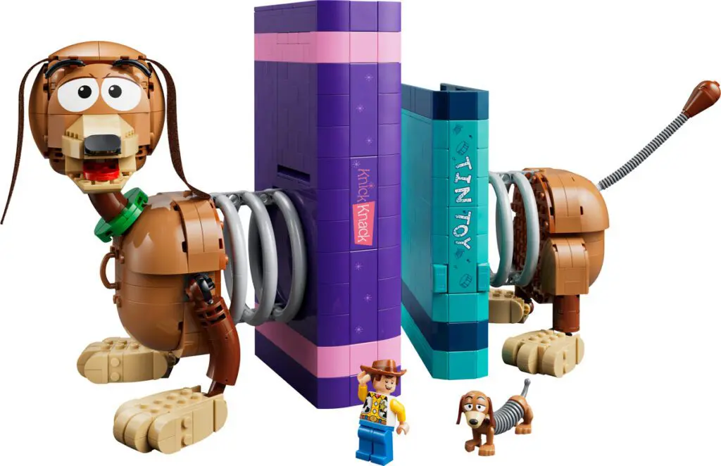 LEGO set featuring Slinky Dog and friends