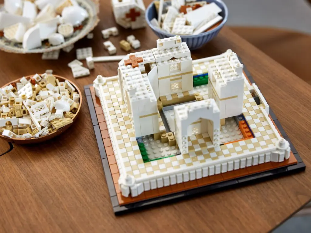 Lego architecture model in progress