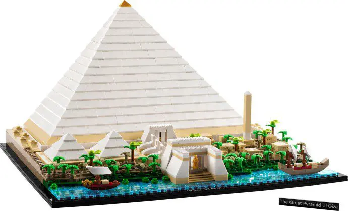 LEGO Architecture The Great Pyramid of Giza