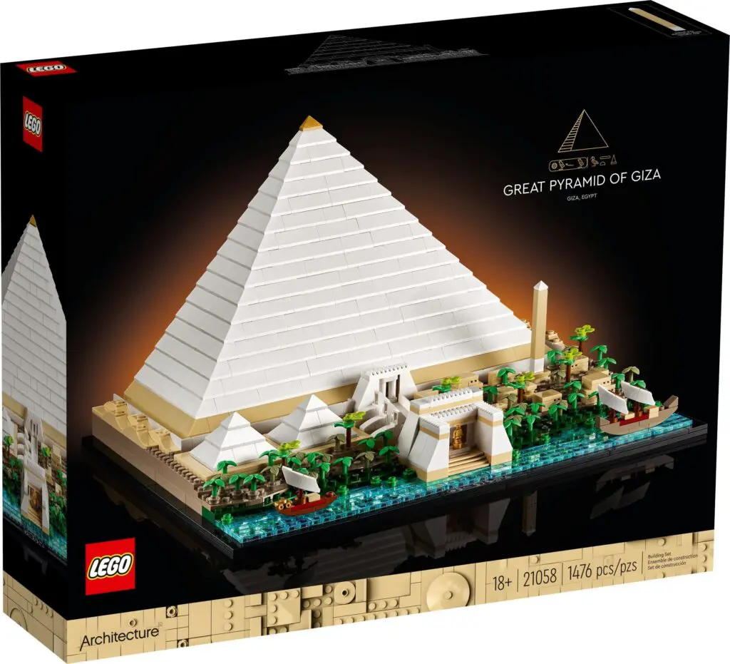 LEGO Architecture The Great Pyramid of Giza - view 2