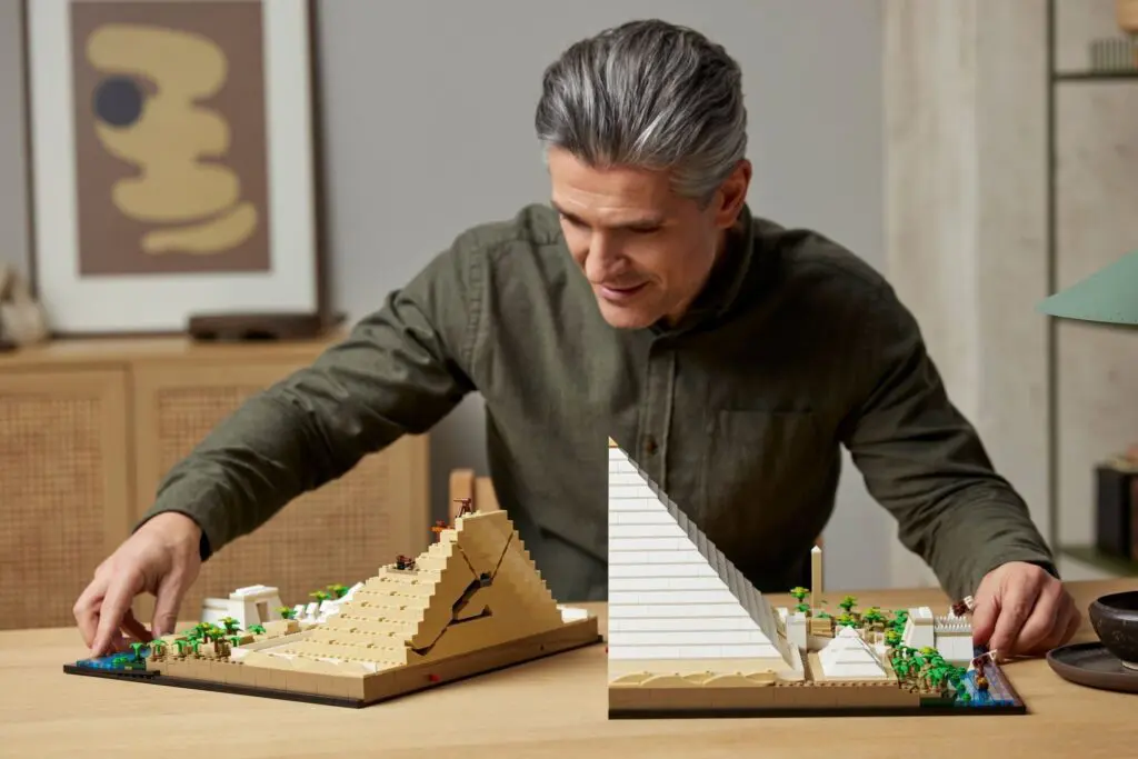 LEGO Architecture The Great Pyramid of Giza - view 3