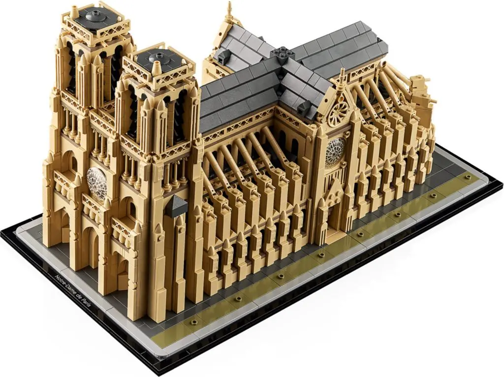 Iconic cathedral recreated with LEGO bricks