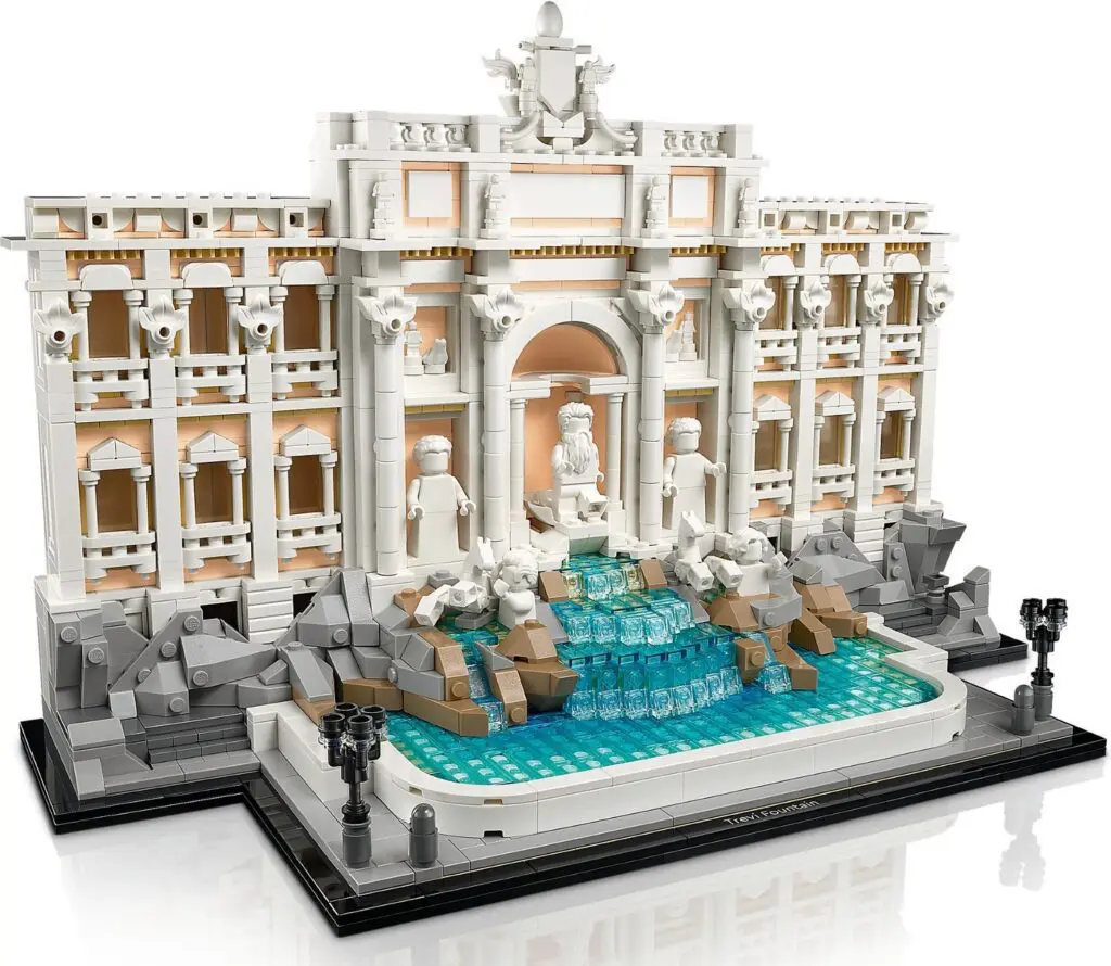Detailed LEGO architecture set