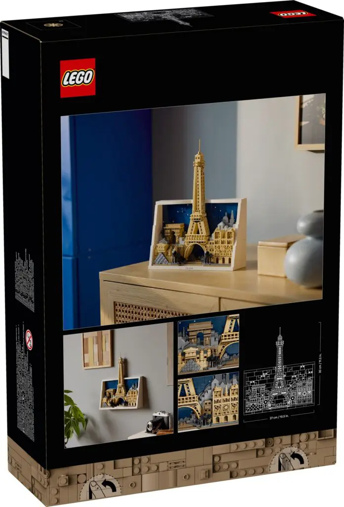 LEGO Eiffel Tower set box