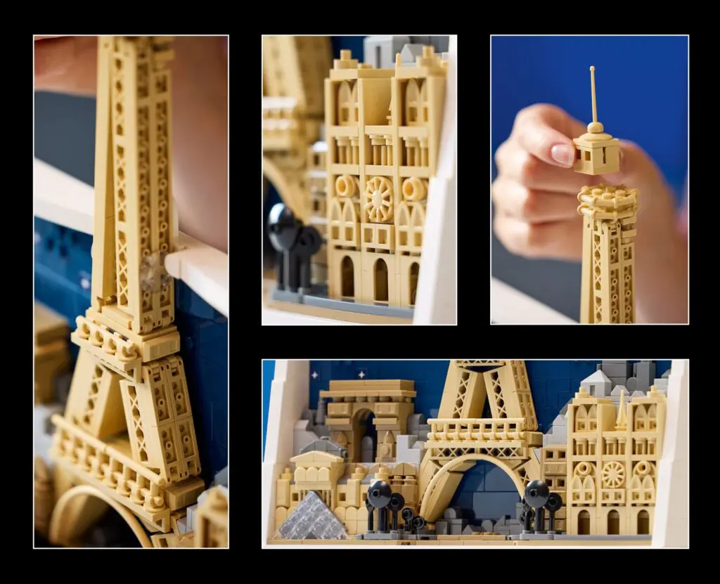 Building LEGO Eiffel Tower