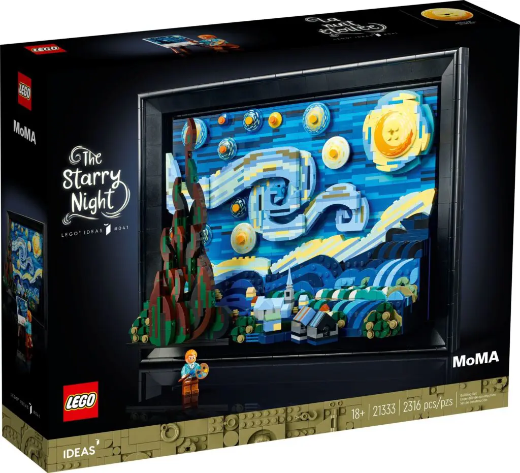 LEGO Starry Night set box