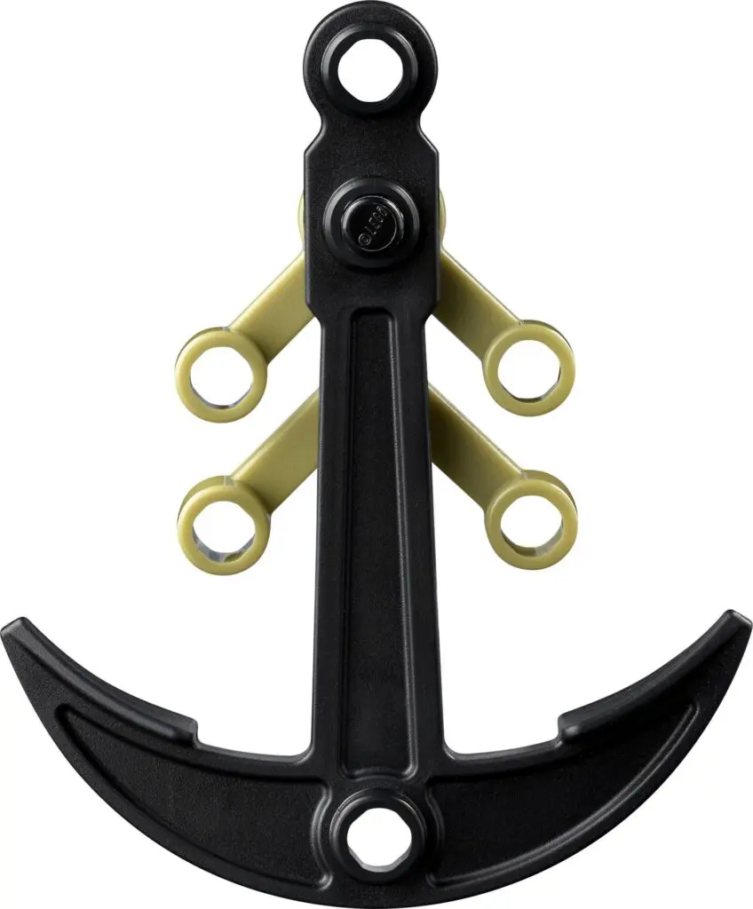 LEGO anchor element on white background