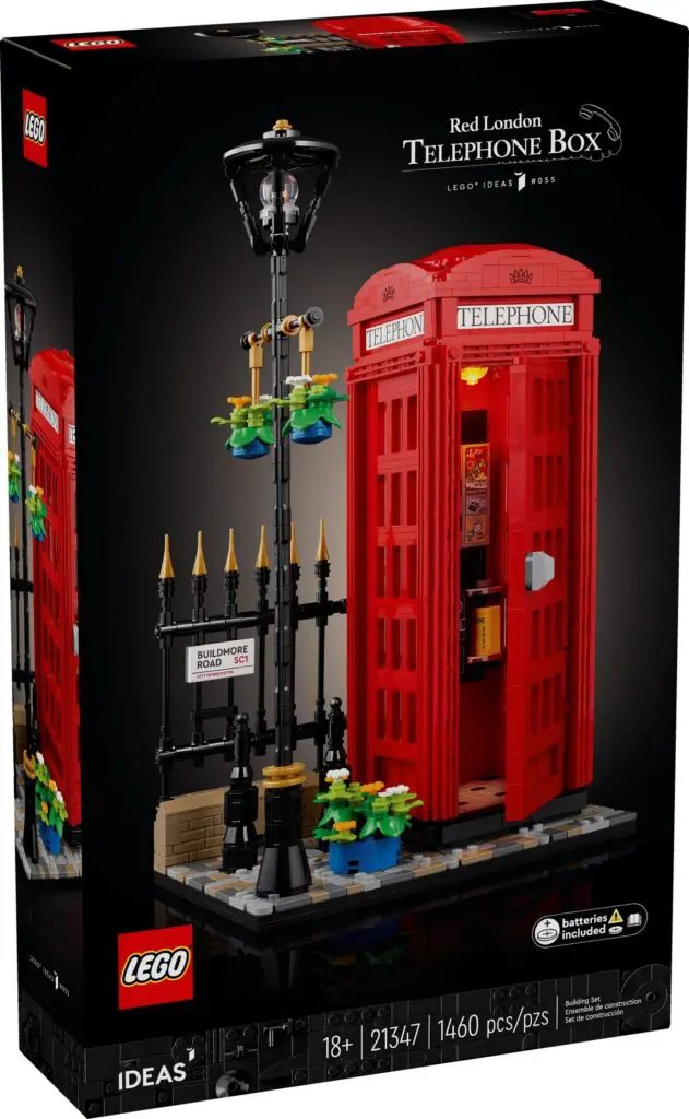 LEGO London telephone box set