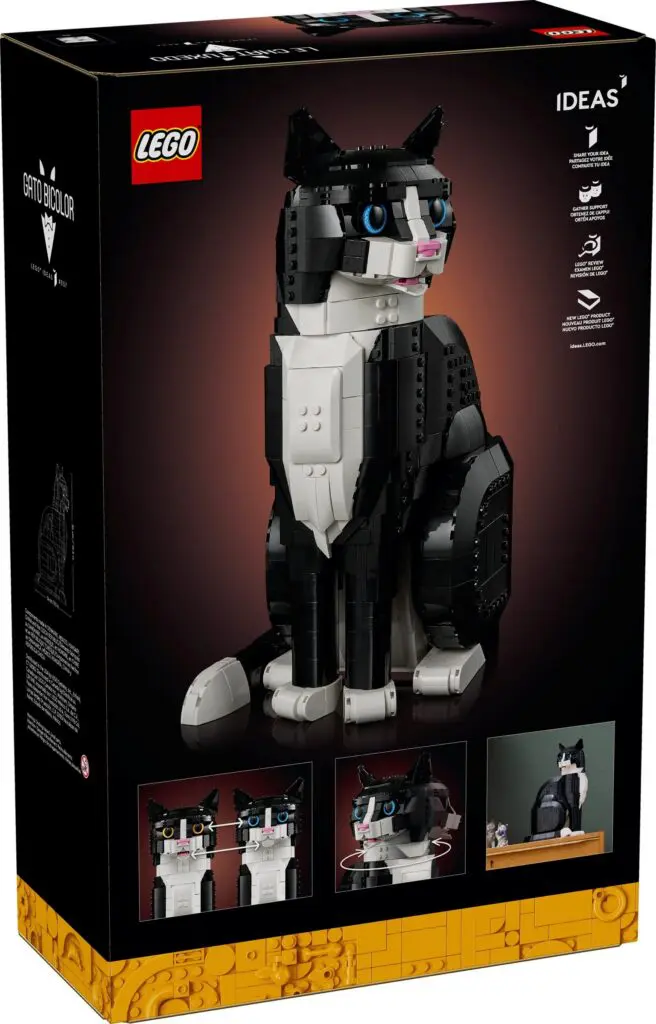 LEGO Ideas cat building set