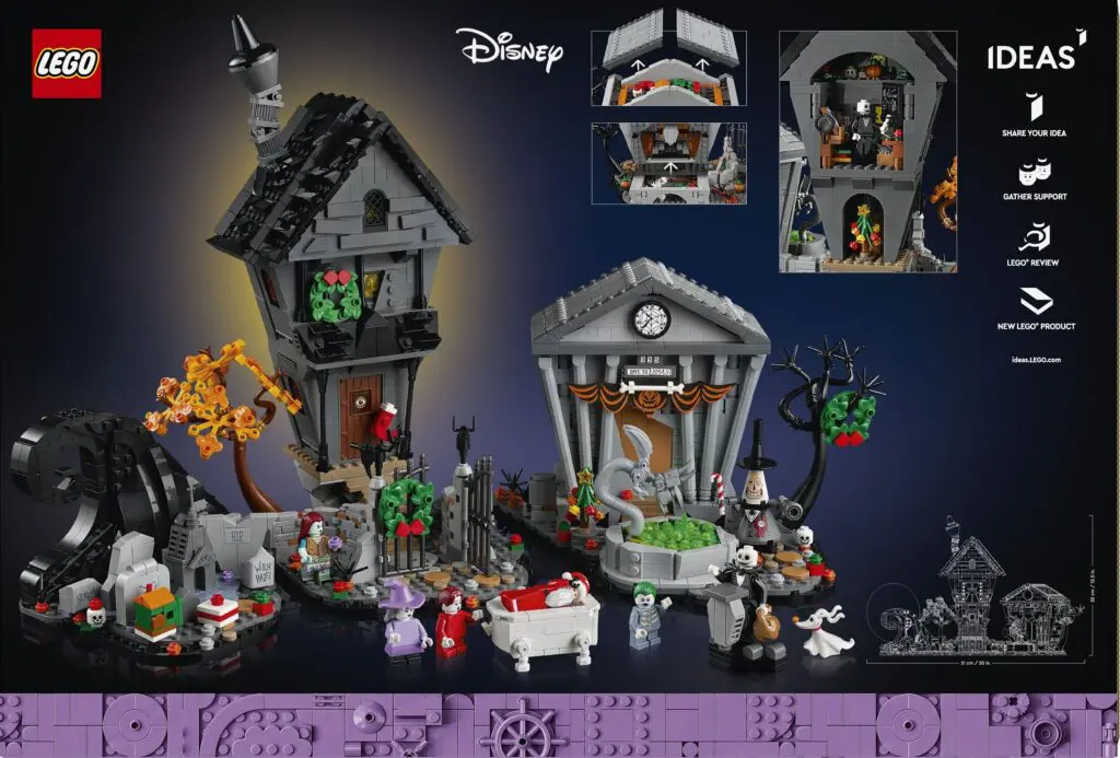 Spooky LEGO Halloween creation