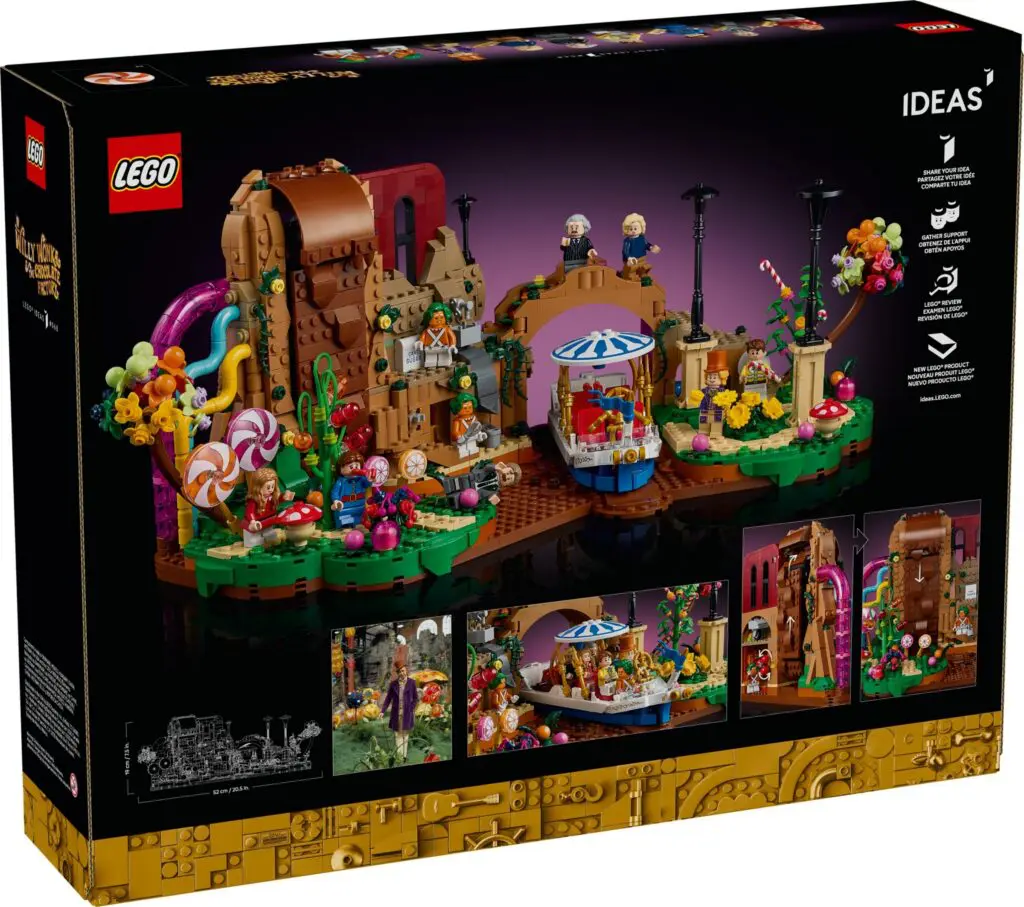LEGO Ideas candy-themed set packaging